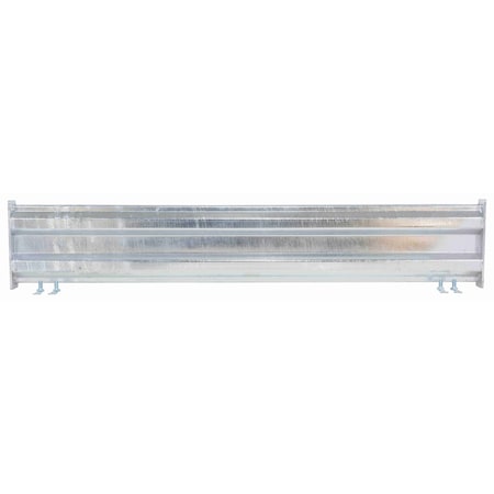 Vestil Bolt-On Style Guard Rail 5 Ft Galvanized GR-F2R-BO-5-HDG